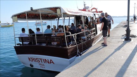 Brijuni National Park archipelago boat tour from Fazana